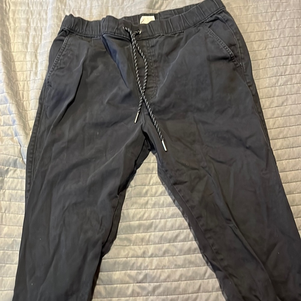 Black joggers